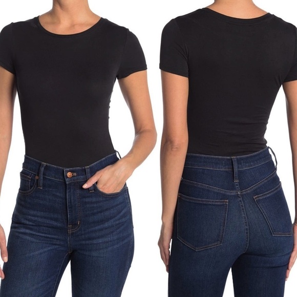 Classic Black Women's bodysuit - Picture 1 of 3